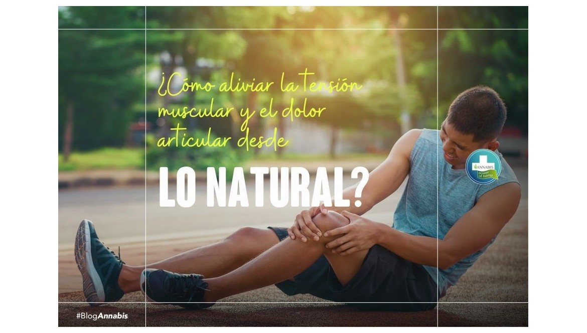 ¿Cómo aliviar la tensión muscular y dolor articular desde lo natural?